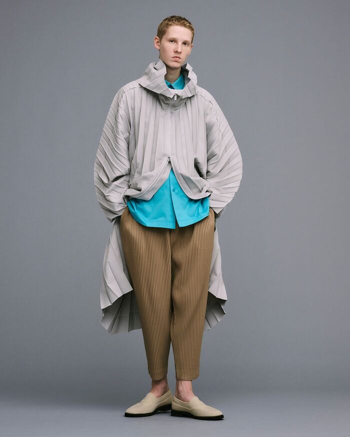 オムプリッセイッセイミヤケ HOMME PLISSE ARC パンツ オレンジ オム プリッセ イッセイ ミヤケ(HOMME PLISSÉ ISSEY MIYAKE) 2022-23年